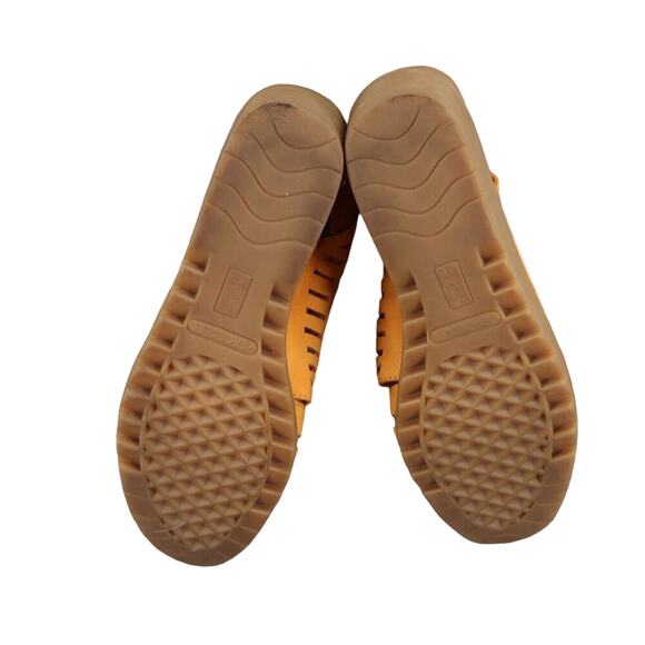 Aerosoles Shoes Womens 6 Sandals Wedge Platform Leather Peep Toe Fashion Comfort - Picture 10 of 13